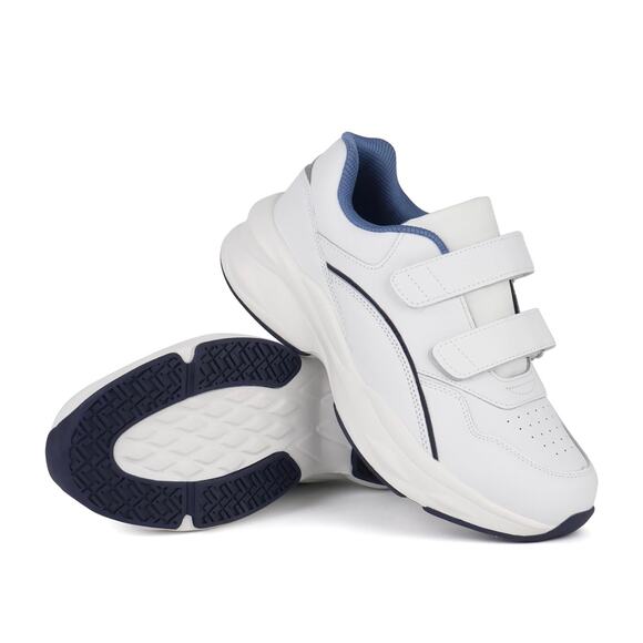 ORTOREX Women Leather Orthopedic Walking Wide Shoes - Picture 2 of 5